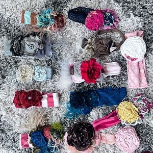 Full set of persnickety dress headbands euc